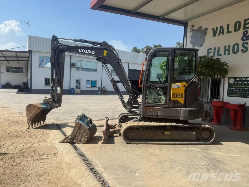 Volvo ECR 58 F Mini rýpadlá < 7t