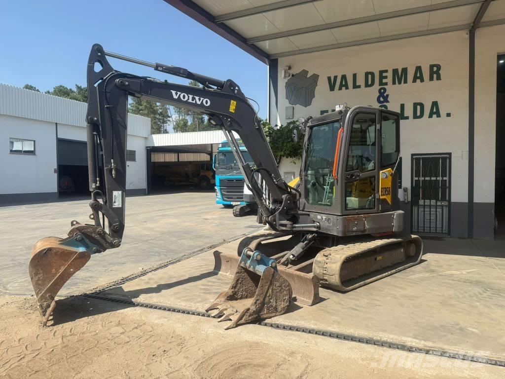 Volvo ECR 58 F Mini rýpadlá < 7t