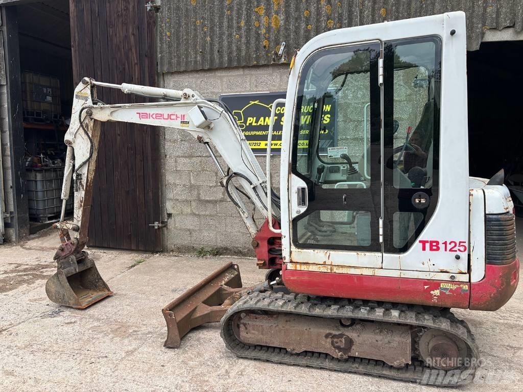 Takeuchi TB 125 Mini rýpadlá < 7t