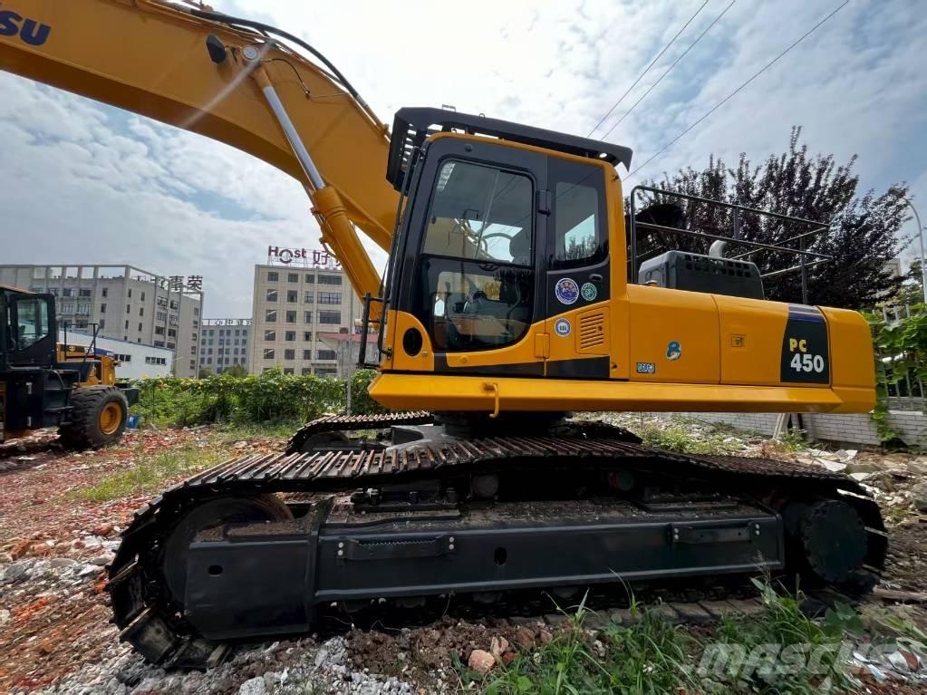 Komatsu PC 450 Pásové rýpadlá