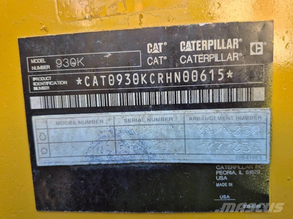 CAT 930 K Kolesové nakladače