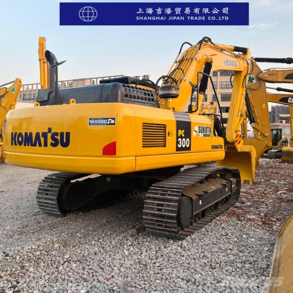 Komatsu PC 300 Pásové rýpadlá