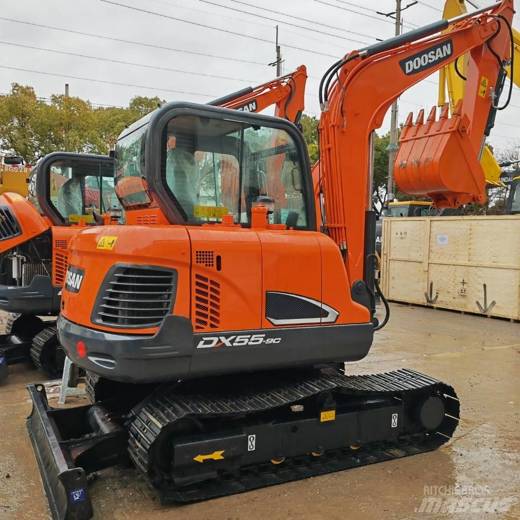 Doosan DX55 Mini rýpadlá < 7t