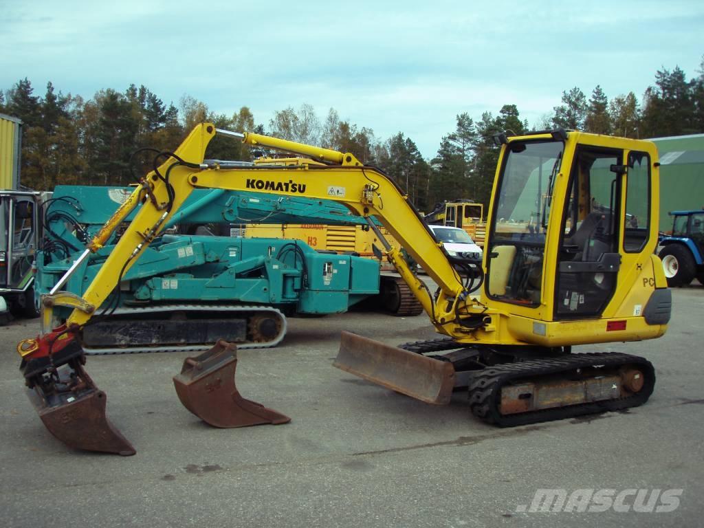 Komatsu PC 30-7 Mini rýpadlá < 7t