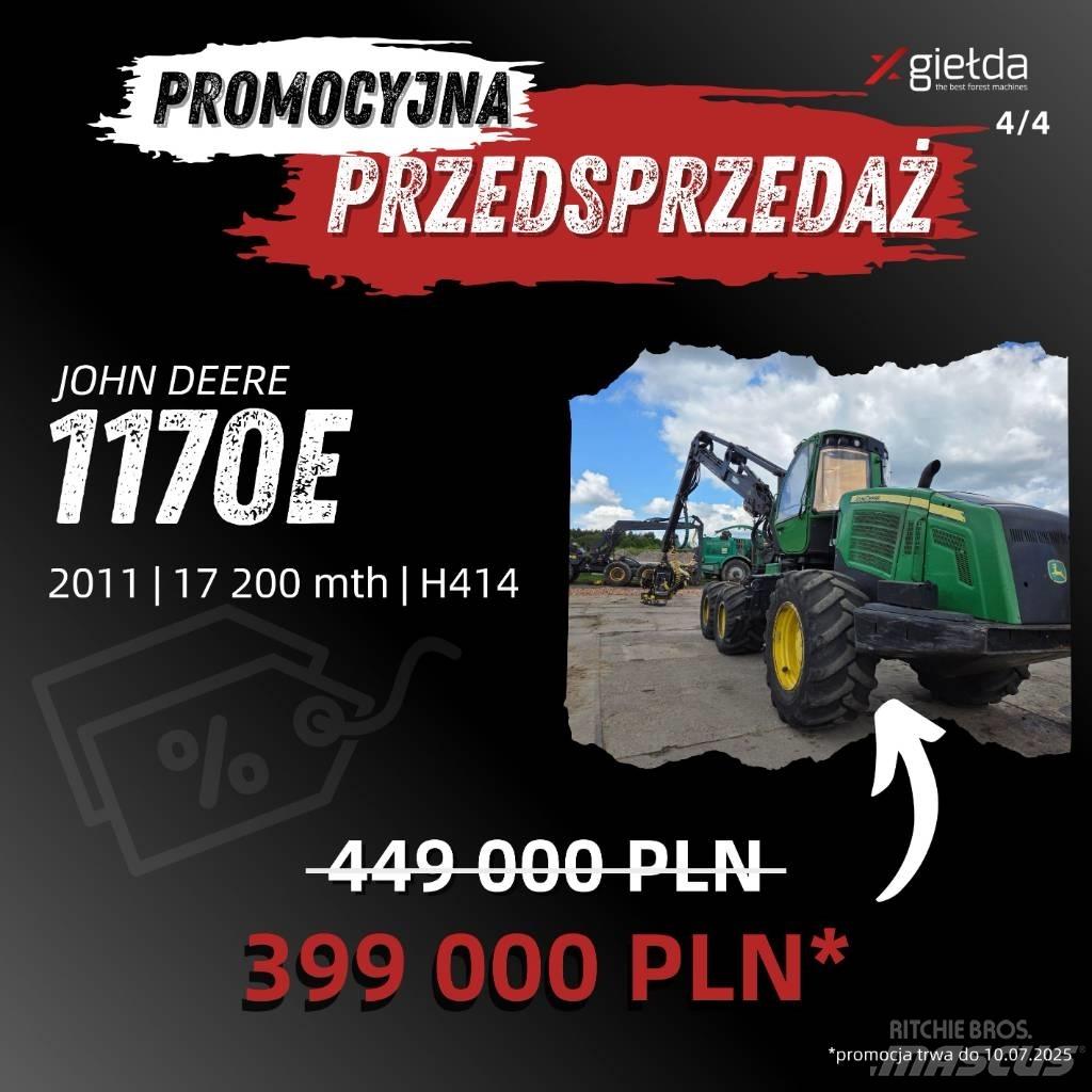 John Deere 1170 E Harvestory