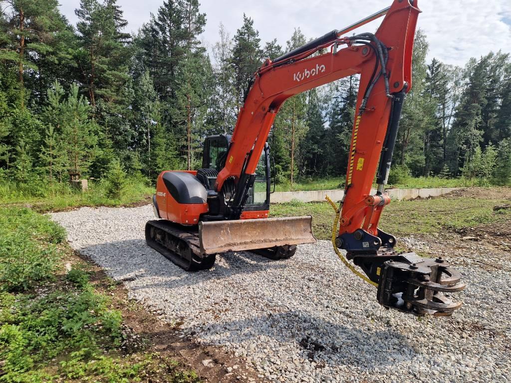 Kubota KX 080-4 Midi rýpadlá 7 t - 12 t