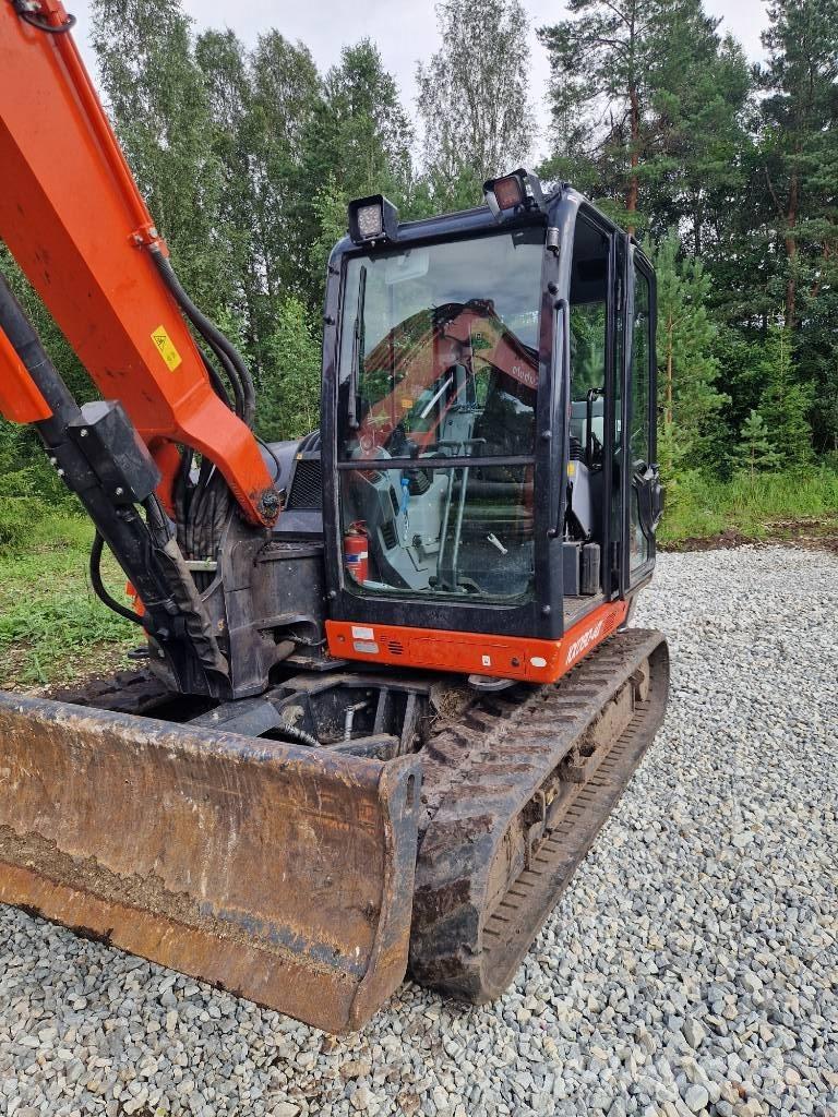 Kubota KX 080-4 Midi rýpadlá 7 t - 12 t