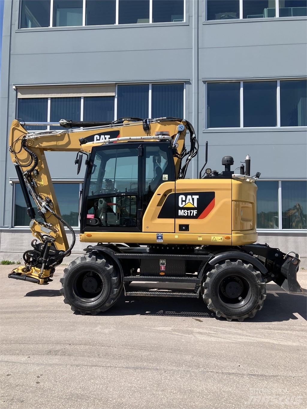 CAT 317 F Kolesové rýpadlá