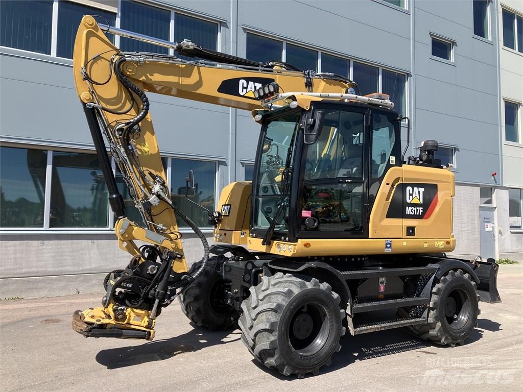 CAT 317 F Kolesové rýpadlá