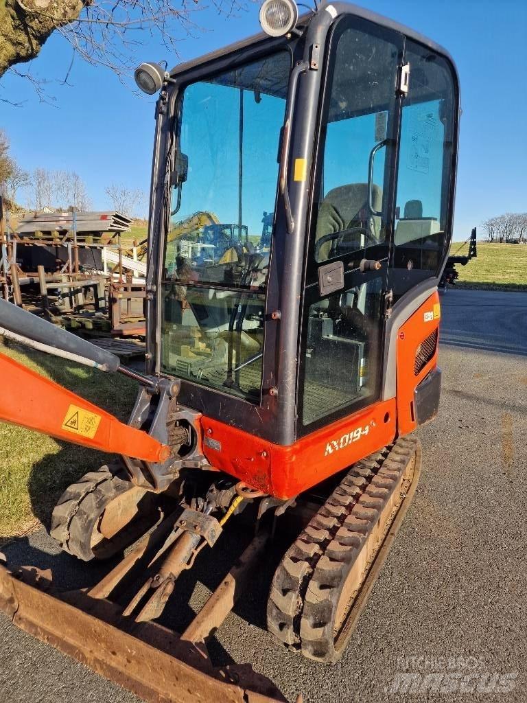 Kubota KX 019-4 Mini rýpadlá < 7t