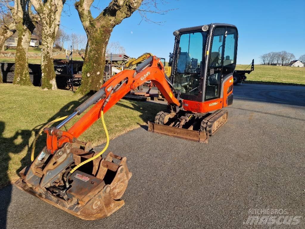 Kubota KX 019-4 Mini rýpadlá < 7t
