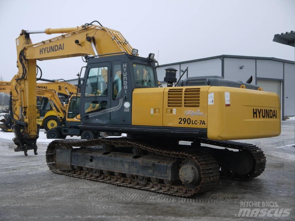 Hyundai R 290 LC-7A Pásové rýpadlá