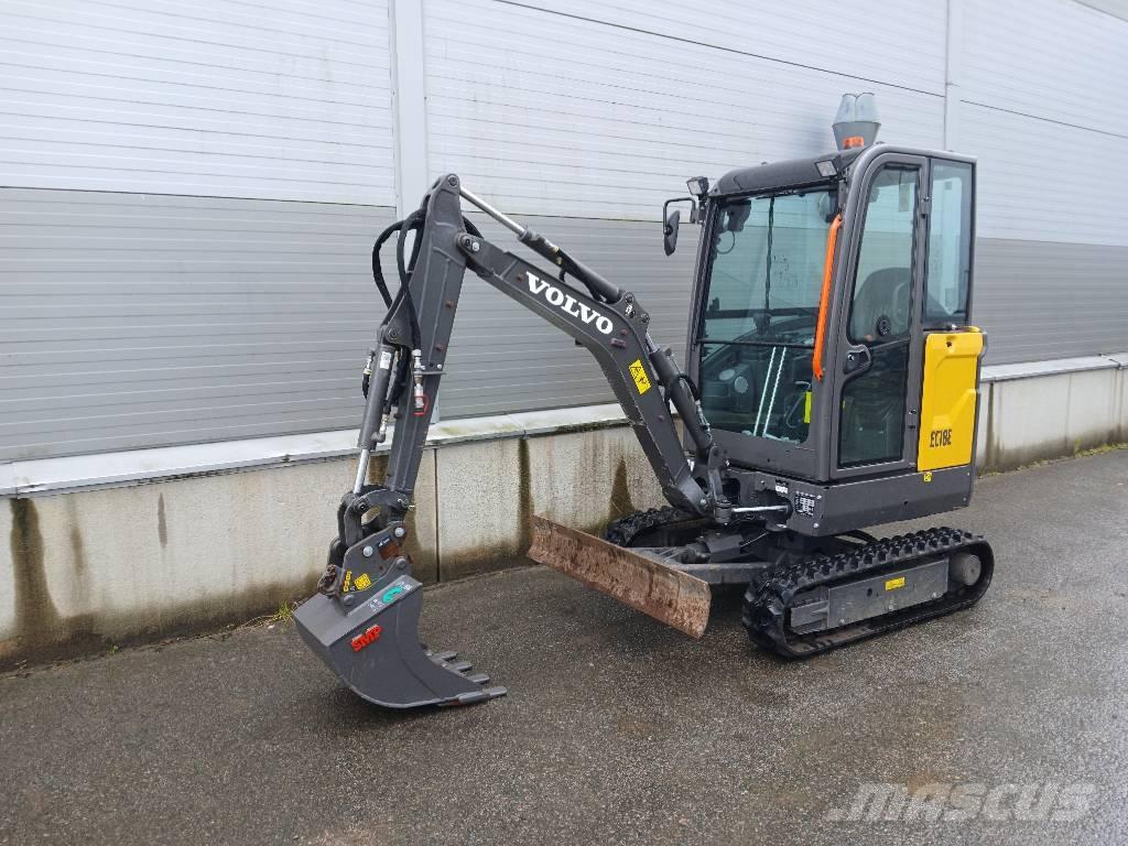 Volvo EC 18 E Mini rýpadlá < 7t