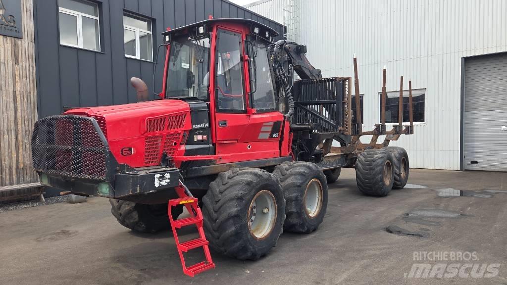 Komatsu 855 Lesné traktory