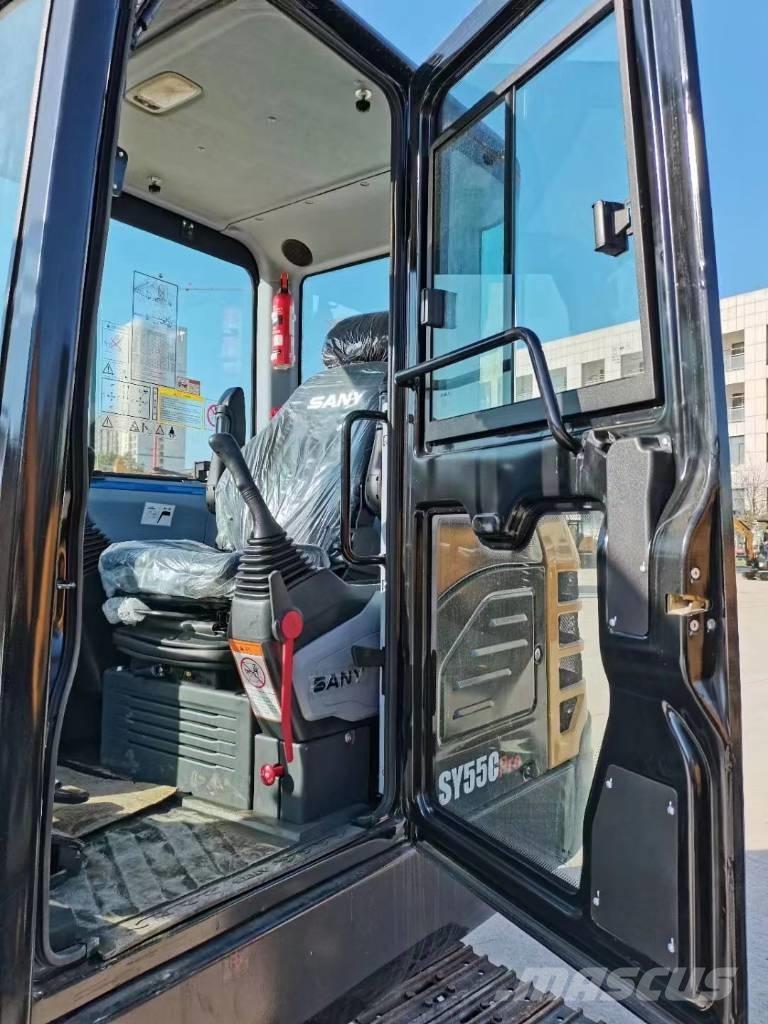 Sany 55 Pásové rýpadlá