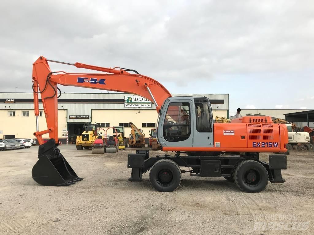 Fiat-Kobelco EX215W Kolesové rýpadlá