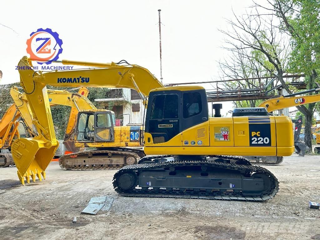 Komatsu PC 220-7 Pásové rýpadlá