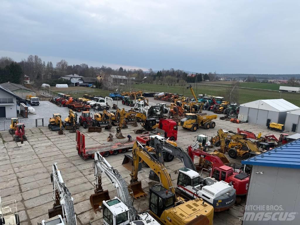 Terex TW 85 Kolesové rýpadlá
