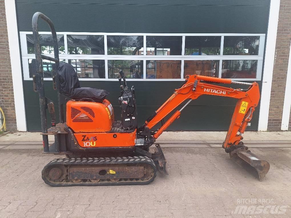 Hitachi ZX10U Mini rýpadlá < 7t