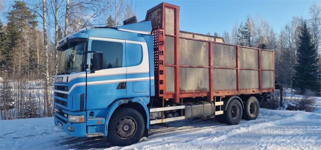 Scania 124 460 Autožeriavy, hydraulické ruky