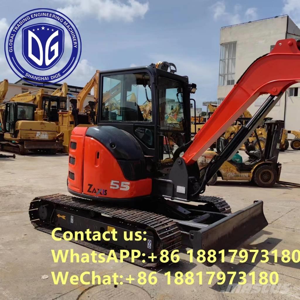Hitachi ZX 55 U-5 A Mini rýpadlá < 7t