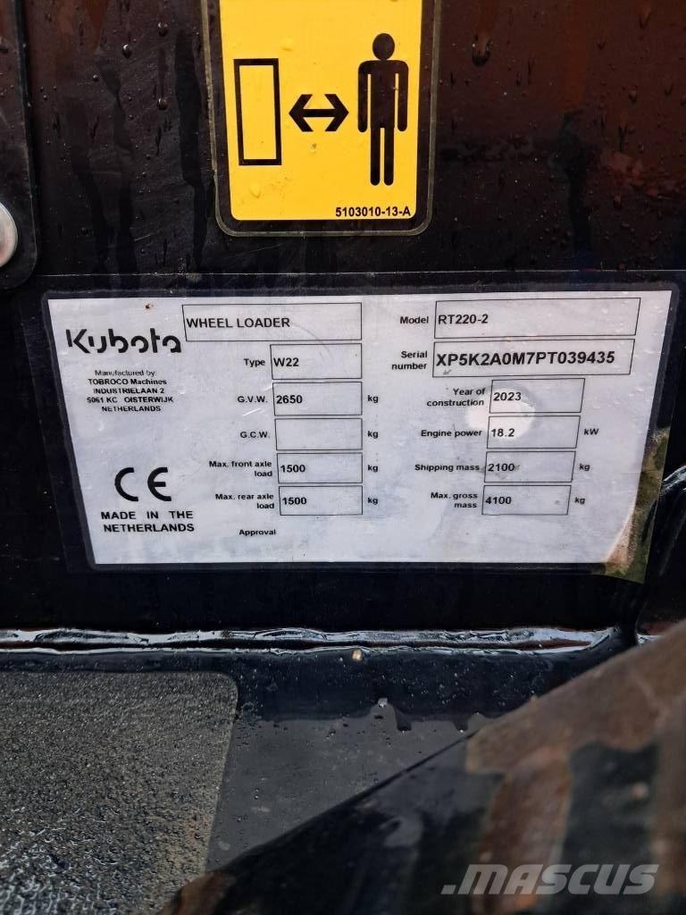 Kubota RT 220-2e Mininakladače