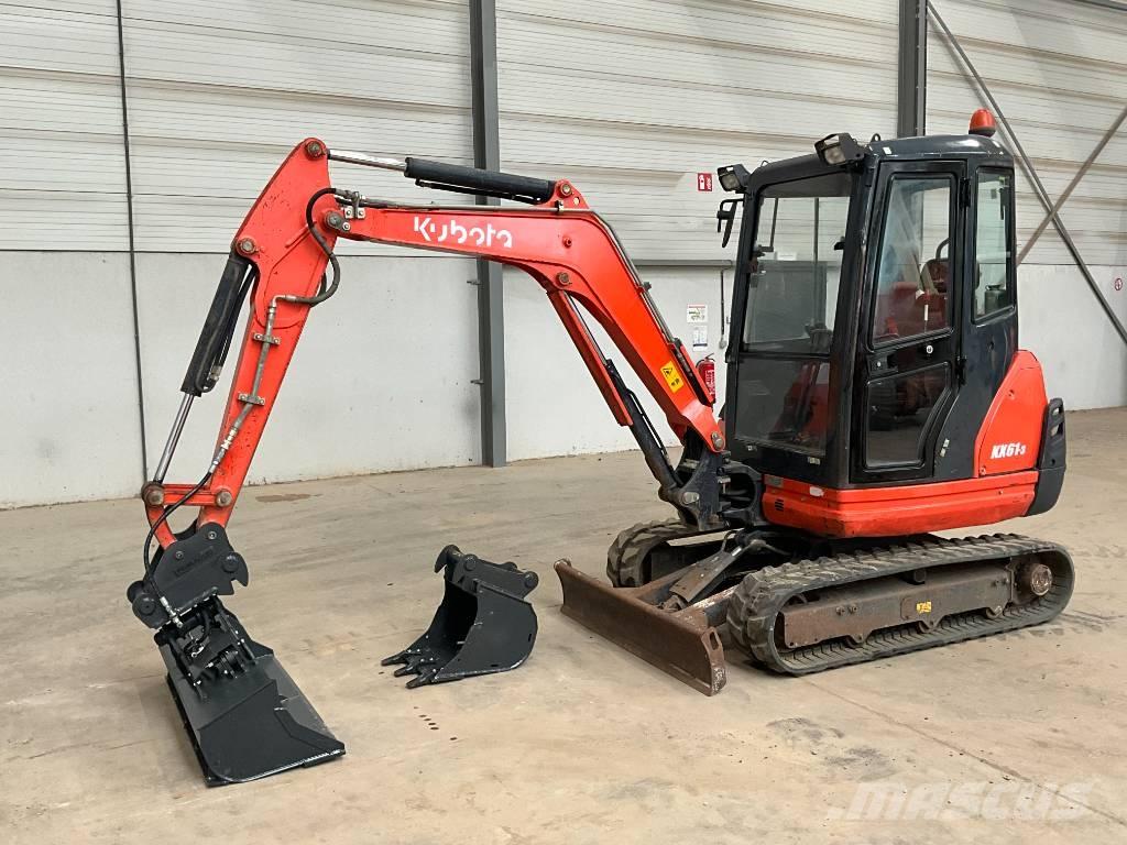 Kubota KX 61-3 Mini rýpadlá < 7t