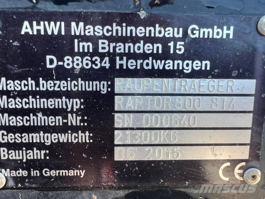 Prinoth Raptor 800 Lesné mulčovače