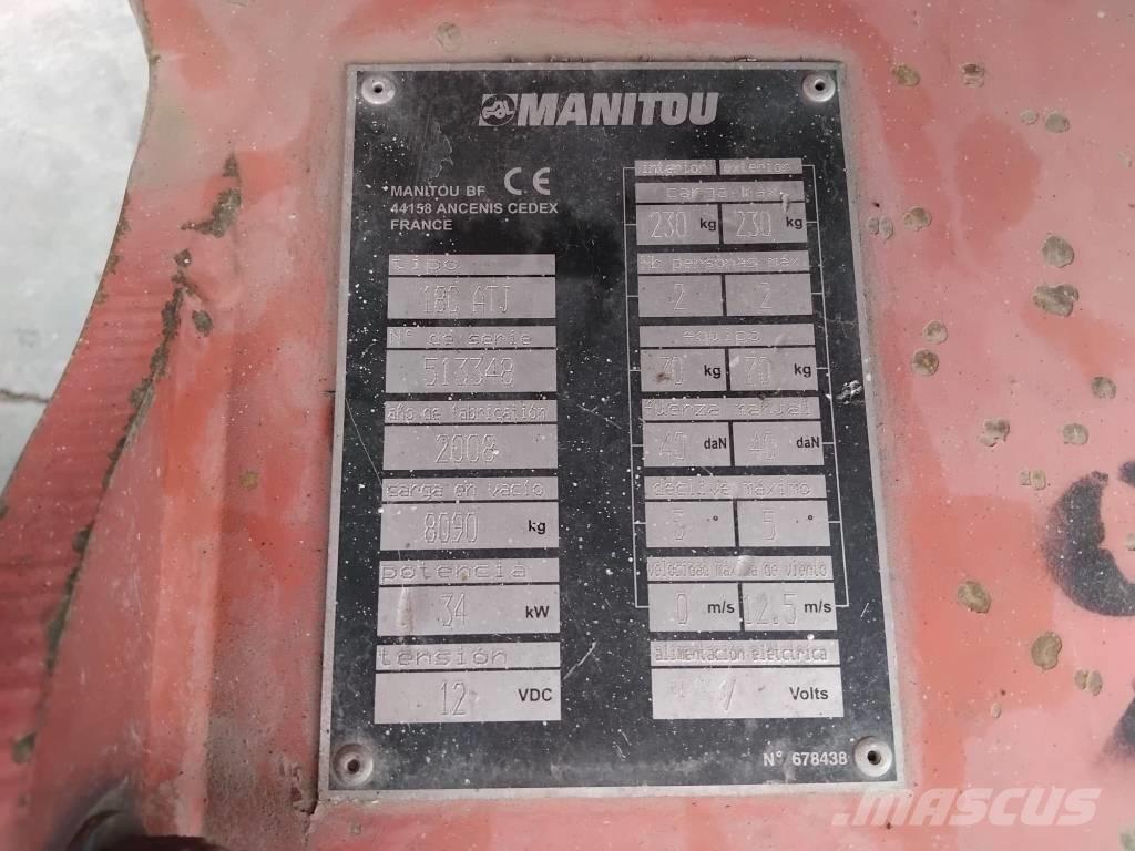 Manitou 180ATJ Kĺbové plošiny