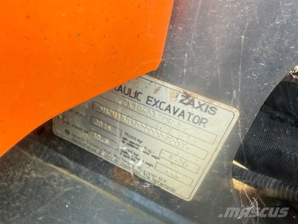 Hitachi ZX 19-5 Mini rýpadlá < 7t