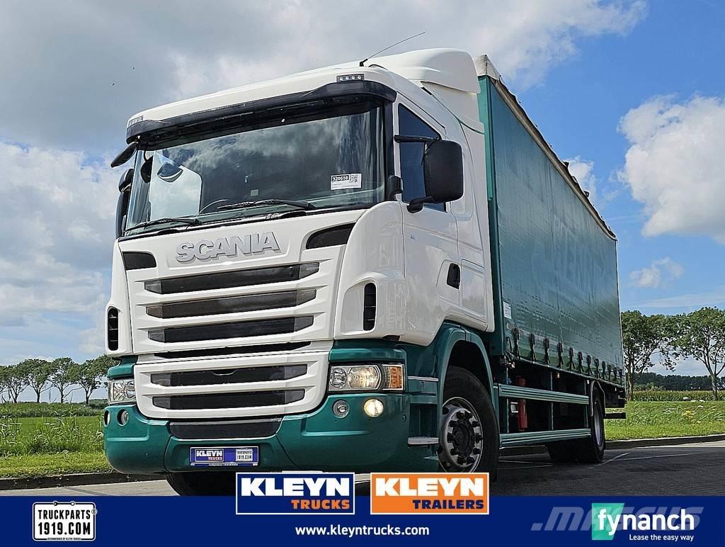 Scania G320 Nákladné vozidlá s bočnou zhrnovacou plachtou