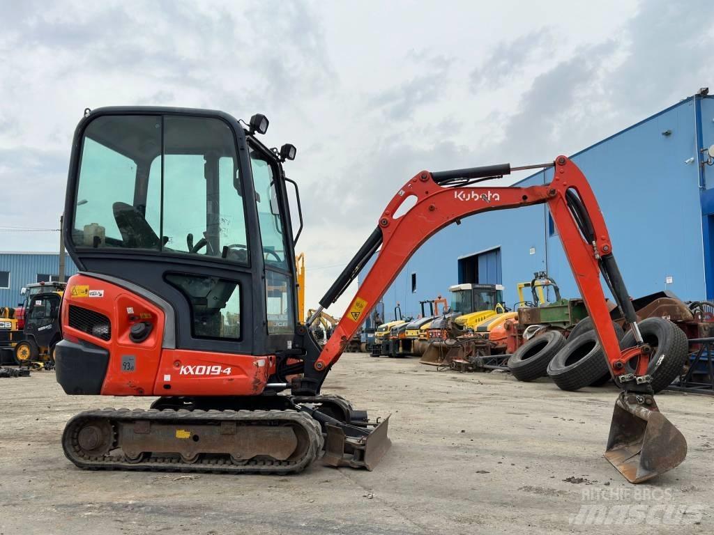 Kubota KX 019-4 Mini rýpadlá < 7t