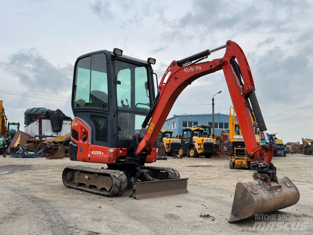 Kubota KX 019-4 Mini rýpadlá < 7t