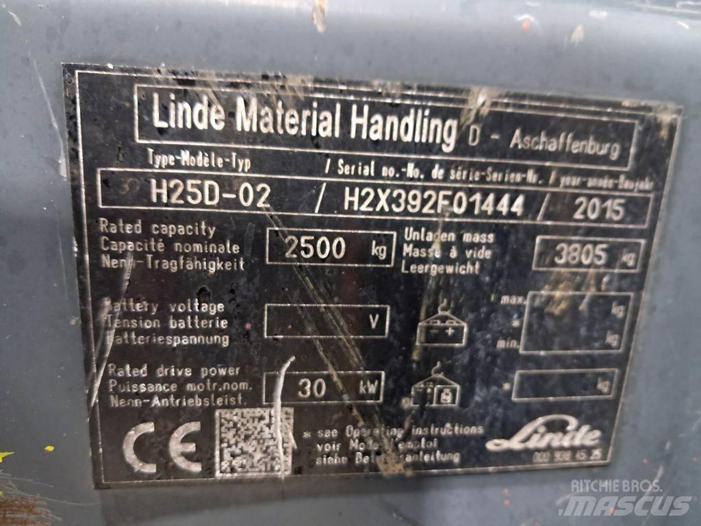 Linde H25D-02 Dieselové vozíky