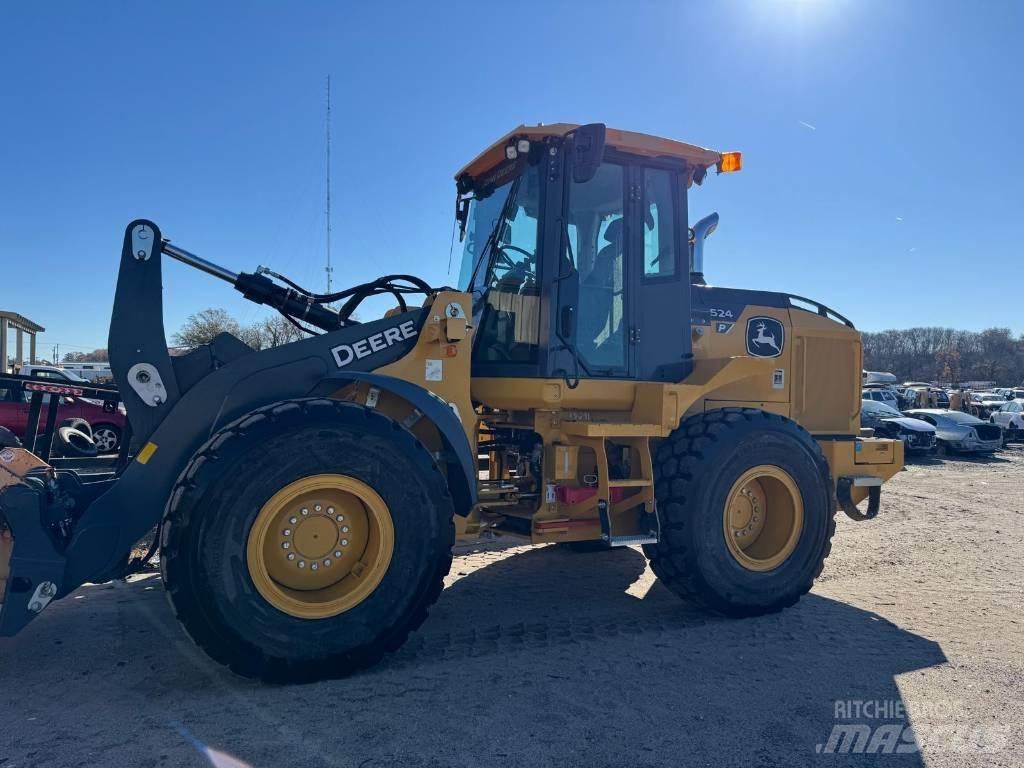 John Deere 524P Kolesové nakladače