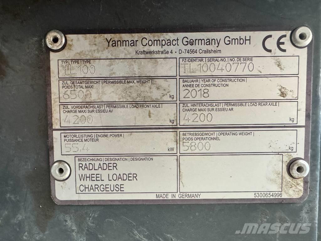 Terex Schaeff TL100 Kolesové nakladače