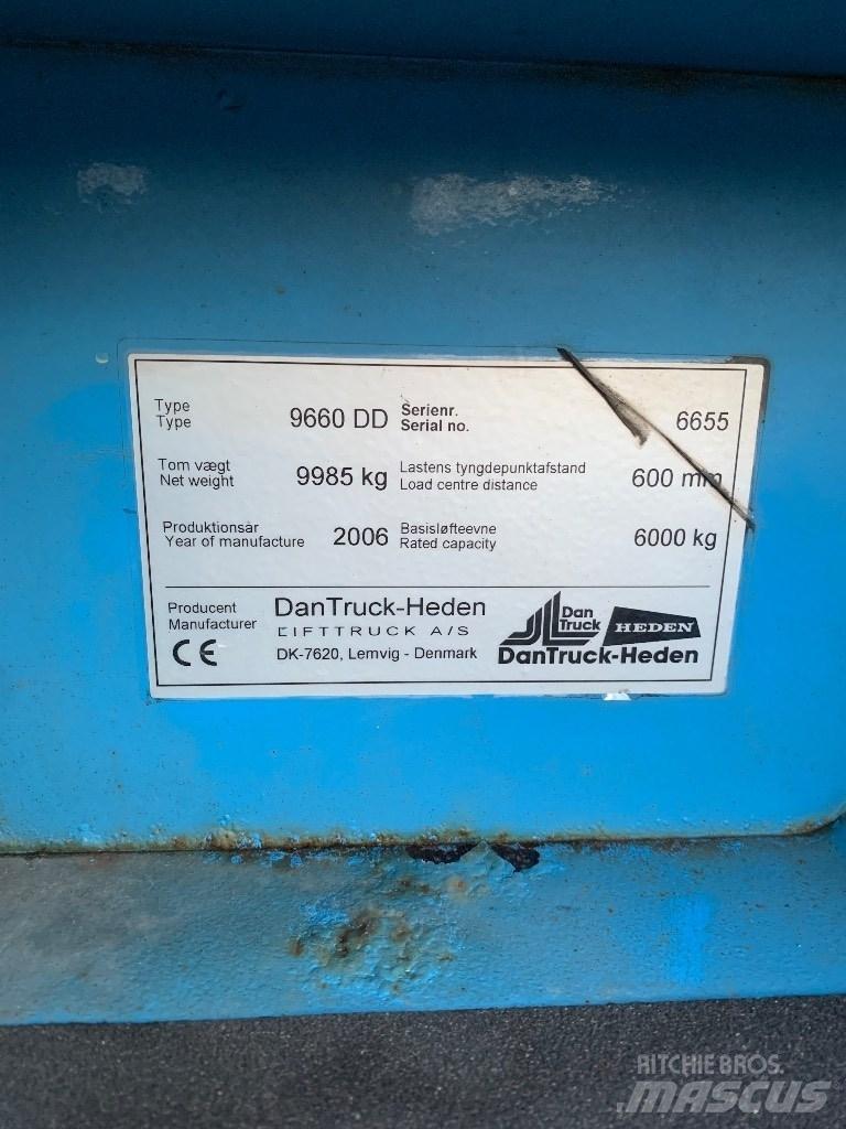 Dantruck 9660 DD Dieselové vozíky