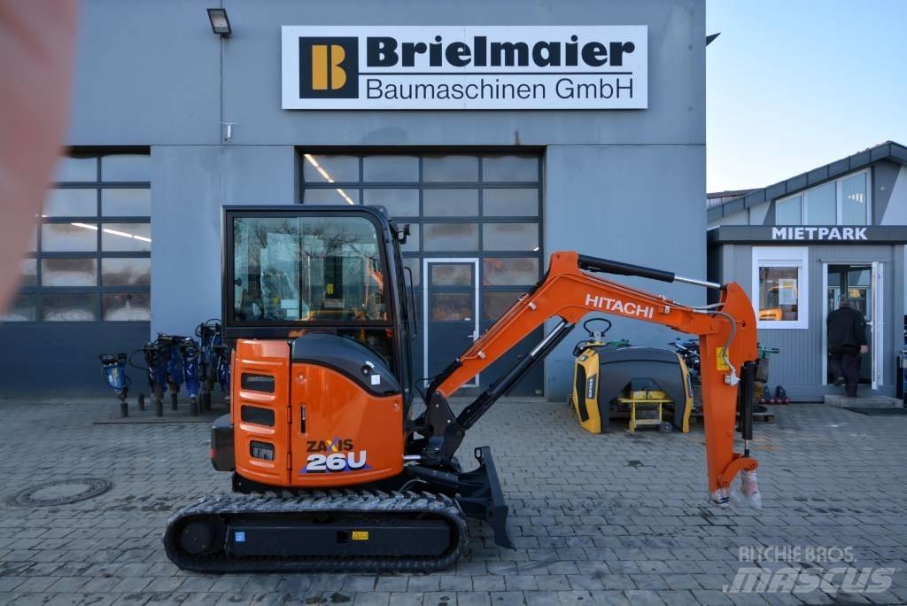 Hitachi ZX 26 U-6 Mini rýpadlá < 7t