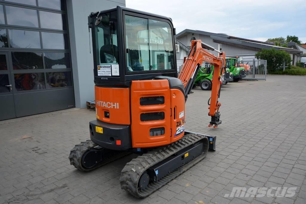 Hitachi ZX 26 U-6 Mini rýpadlá < 7t