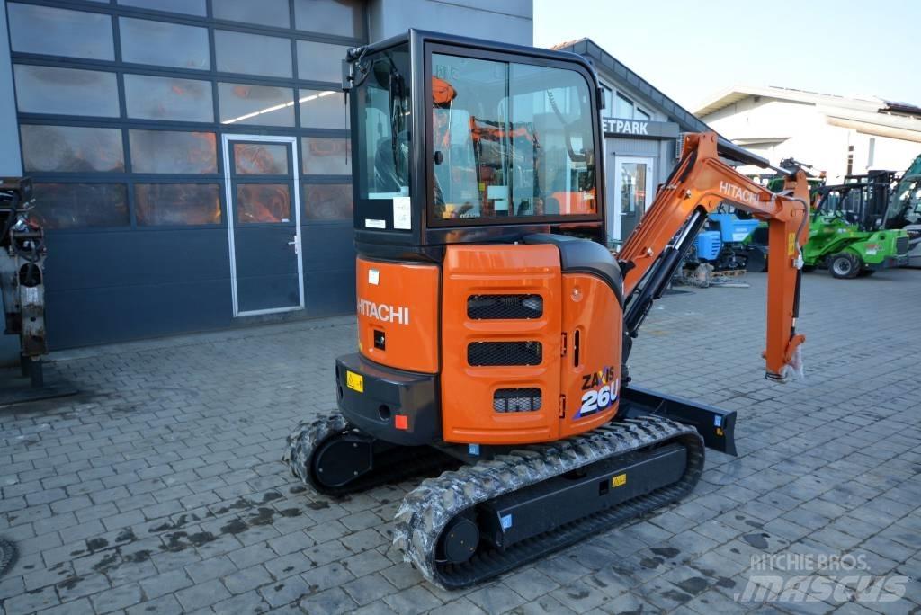 Hitachi ZX 26 U-6 Mini rýpadlá < 7t