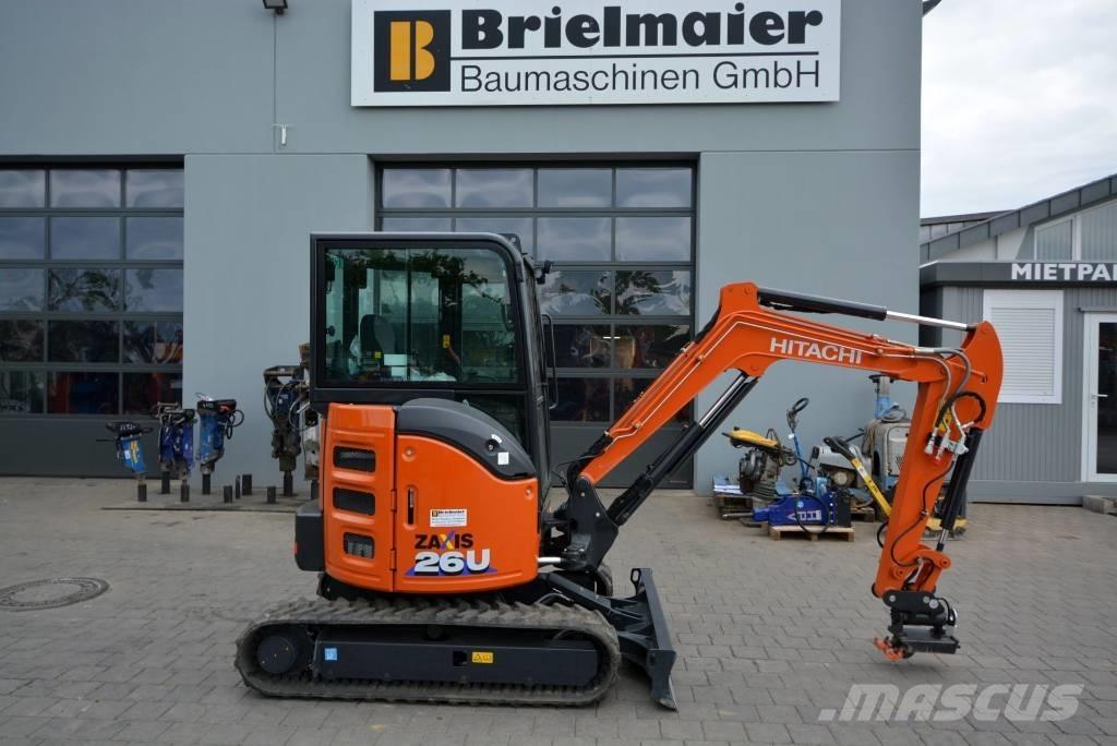 Hitachi ZX 26 U-6 Mini rýpadlá < 7t