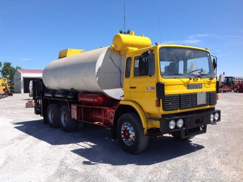 Renault G 290 Tepelné nádoby na asfalt