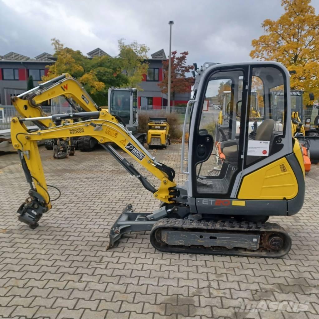 Wacker Neuson ET20 Pásové rýpadlá