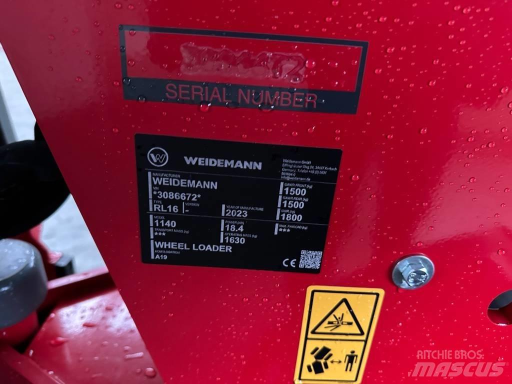 Weidemann 1140 Mininakladače