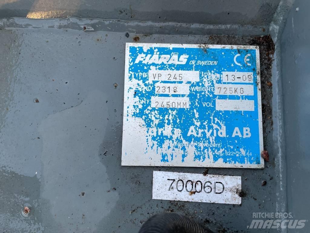 Fjärås VP245 Snežné pluhy, predné snežné radlice