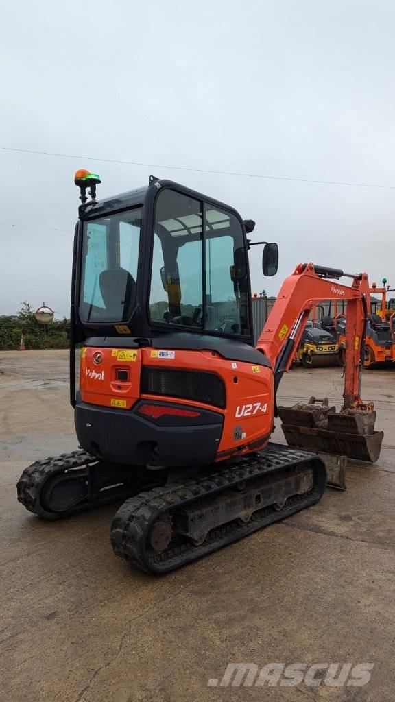 Kubota U 27-4 Mini rýpadlá < 7t