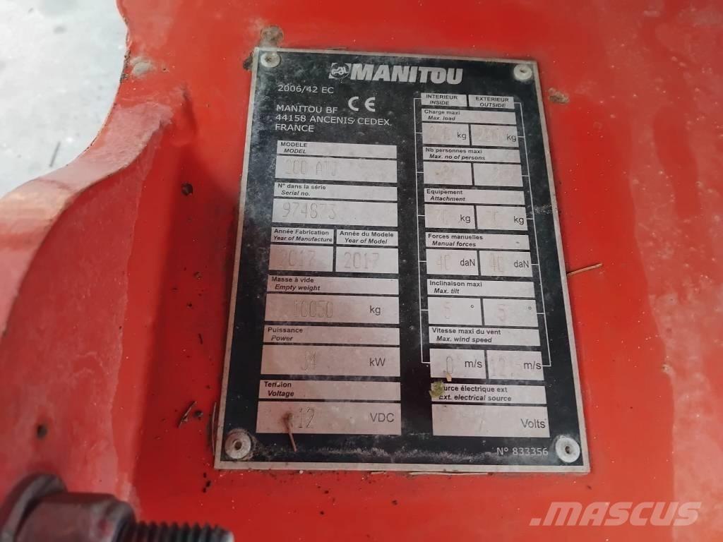 Manitou 200 ATJ Kĺbové plošiny