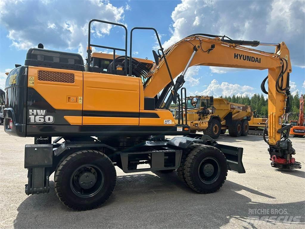 Hyundai HW160 Kolesové rýpadlá