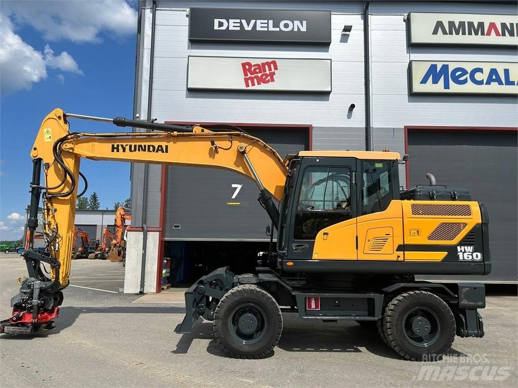 Hyundai HW160 Kolesové rýpadlá