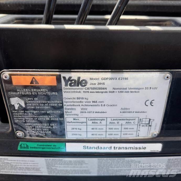 Yale GDP30VX Dieselové vozíky
